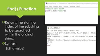 Comprehensive Guide to String Manipulation Functions in Python ...