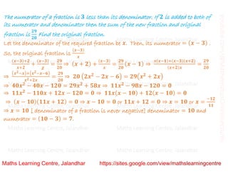 Class 10 _ Chapter 4_ Quadratic equations (word problems)_Lecture 3