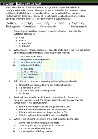 Short Revision Notes for Class 10th CBSE Science (by Abhinav Gaur K.) | PDF