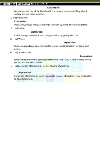 Short Revision Notes for Class 10th CBSE Science (by Abhinav Gaur K.) | PDF