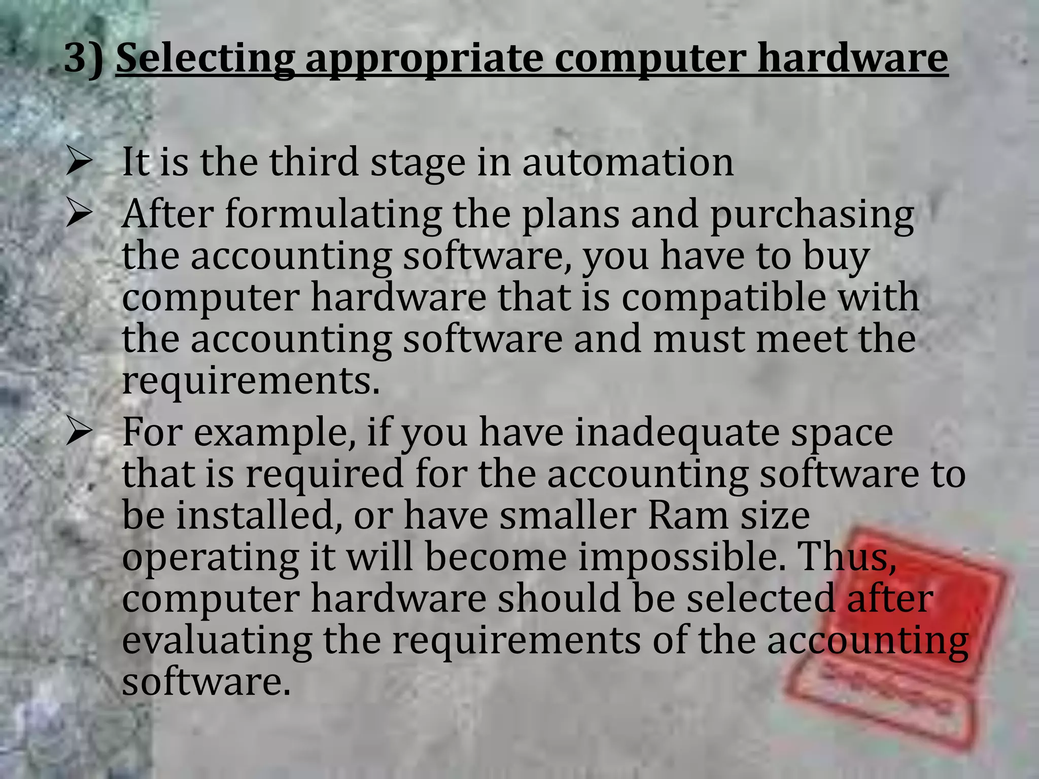 Automation of Accounting process & Advantages/Disadvantages of ...