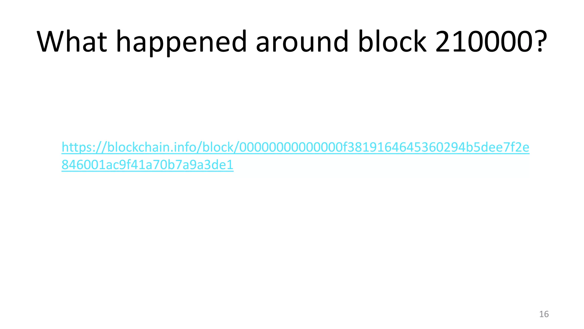 What happened around block 210000?
16
https://blockchain.info/block/00000000000000f3819164645360294b5dee7f2e
846001ac9f41a70b7a9a3de1
 
