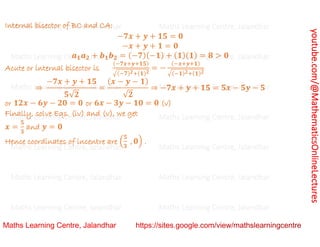 Class 11 Chapter 10 Straight Lines (Family of lines) Lecture 8.pdf