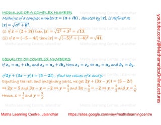 Class 11 Chapter 5 Complex Numbers and Quadratic Equations Lecture_1.pdf