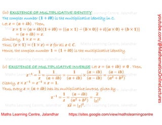 Class 11 Chapter 5 Complex Numbers and Quadratic Equations Lecture_1.pdf