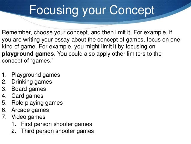 3rd person essay examples