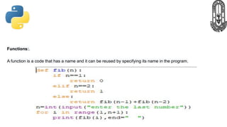 Python Fundamentals Class 11 | PDF | Programming Languages | Computing