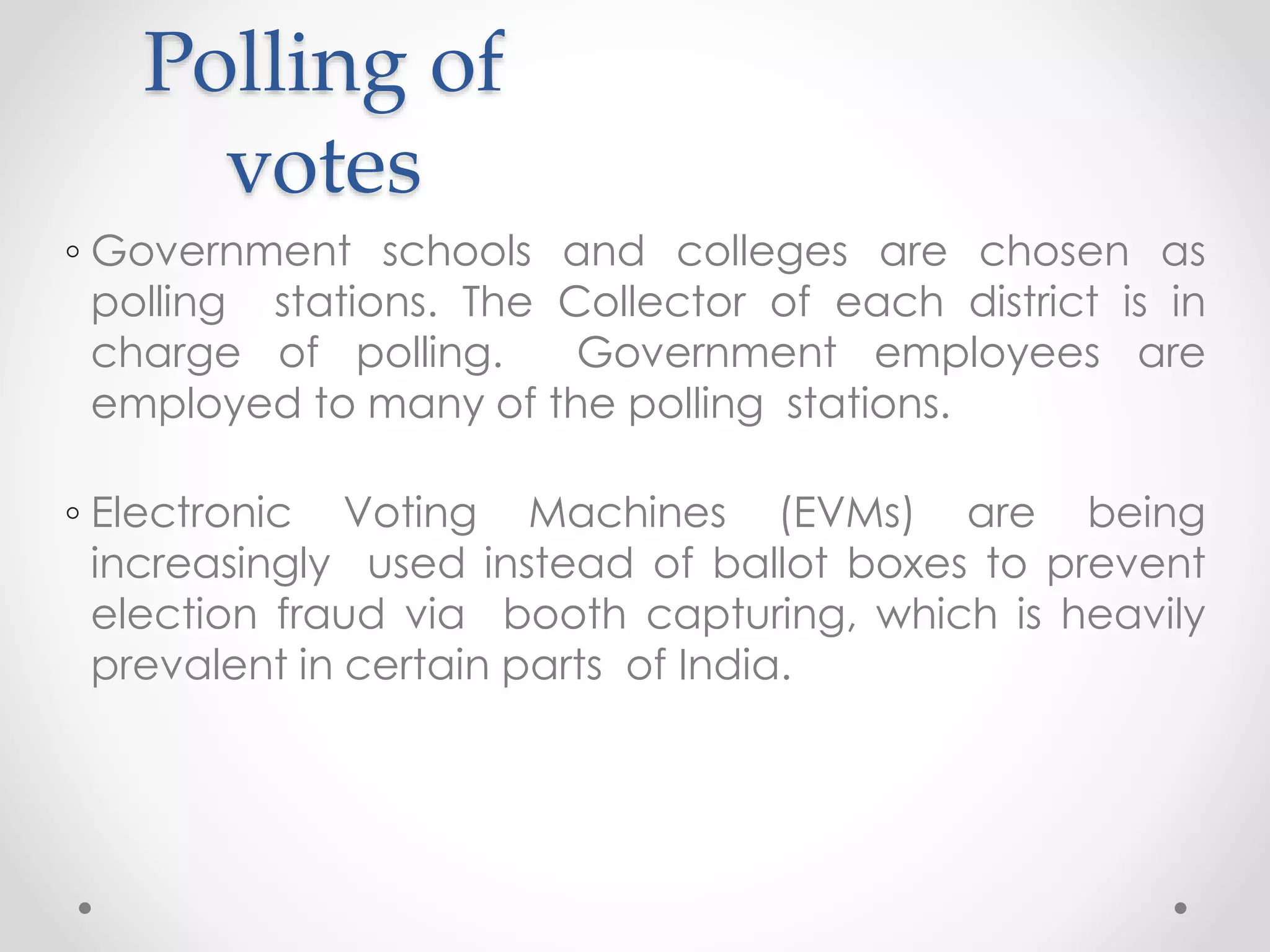 Assignment Elections PPT on class 11 Election and representation | PPTX