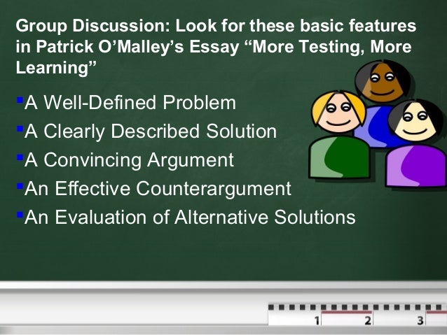 more testing more learning patrick omalley View essay - more testing more learningpdf from cps eslg0510 at northeastern university chapter 10 proposal to solve a probie patrick o'malley more testing, more learning patrick o’malley wrote. more testing more learning patrick omalley View essay - more testing more learningpdf from cps eslg0510 at northeastern university chapter 10 proposal to solve a probie patrick o'malley more testing, more learning patrick o’malley wrote.