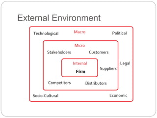 External Environment
 