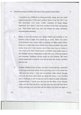 CBSE Class 12 English Paper 2013-14