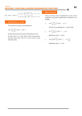Class 12 Mathematics Topic Wise Line by Line Chapter 2 Relations ...