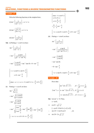 Class 12 Mathematics Topic Wise Line by Line Chapter 2 Relations ...