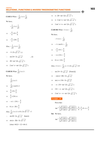 Class 12 Mathematics Topic Wise Line by Line Chapter 2 Relations ...