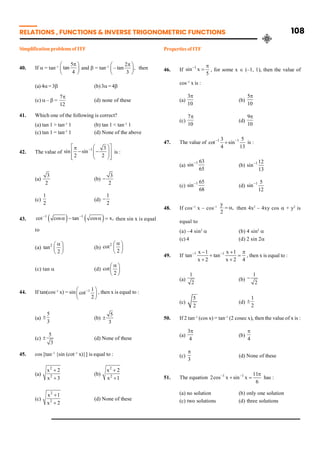 Class 12 Mathematics Topic Wise Line by Line Chapter 2 Relations ...