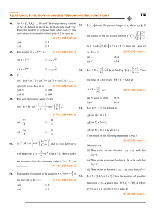 Class 12 Mathematics Topic Wise Line by Line Chapter 2 Relations ...