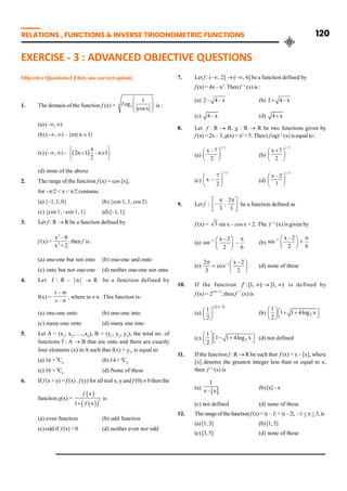 Class 12 Mathematics Topic Wise Line by Line Chapter 2 Relations ...