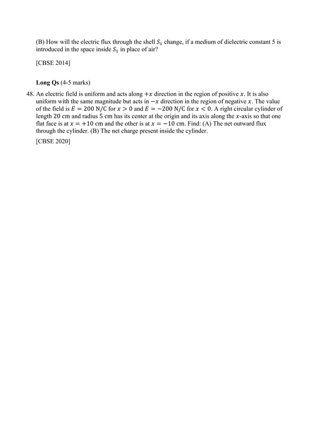 Class 12 physics cbse pyq chapter wise topic wise pdf