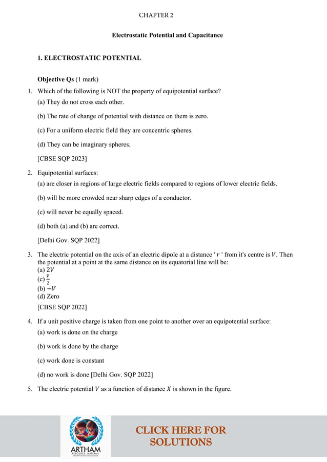 Class 12 physics cbse pyq chapter wise topic wise pdf