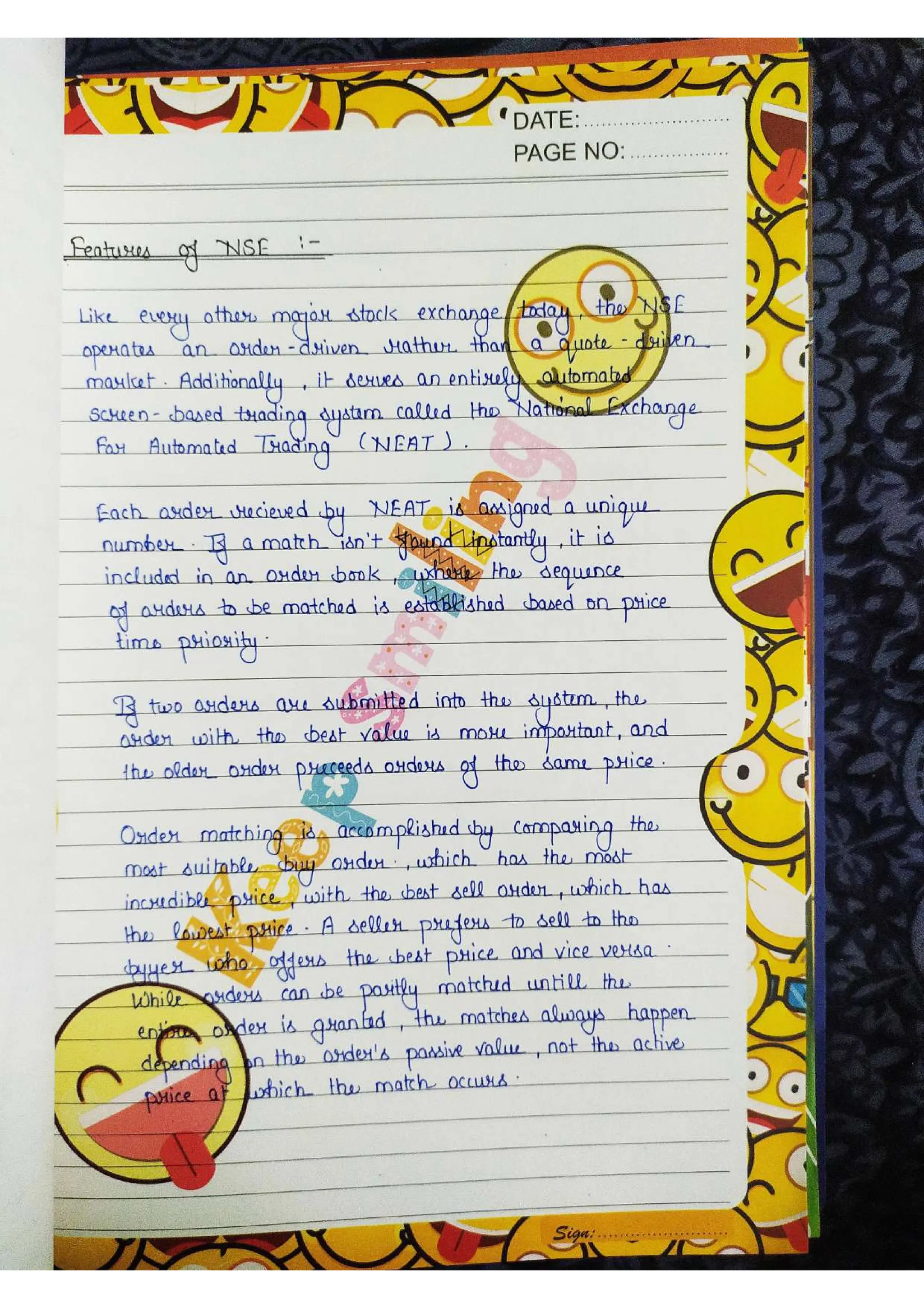 Business Studies  Project File  on Stock Exchange.pdf