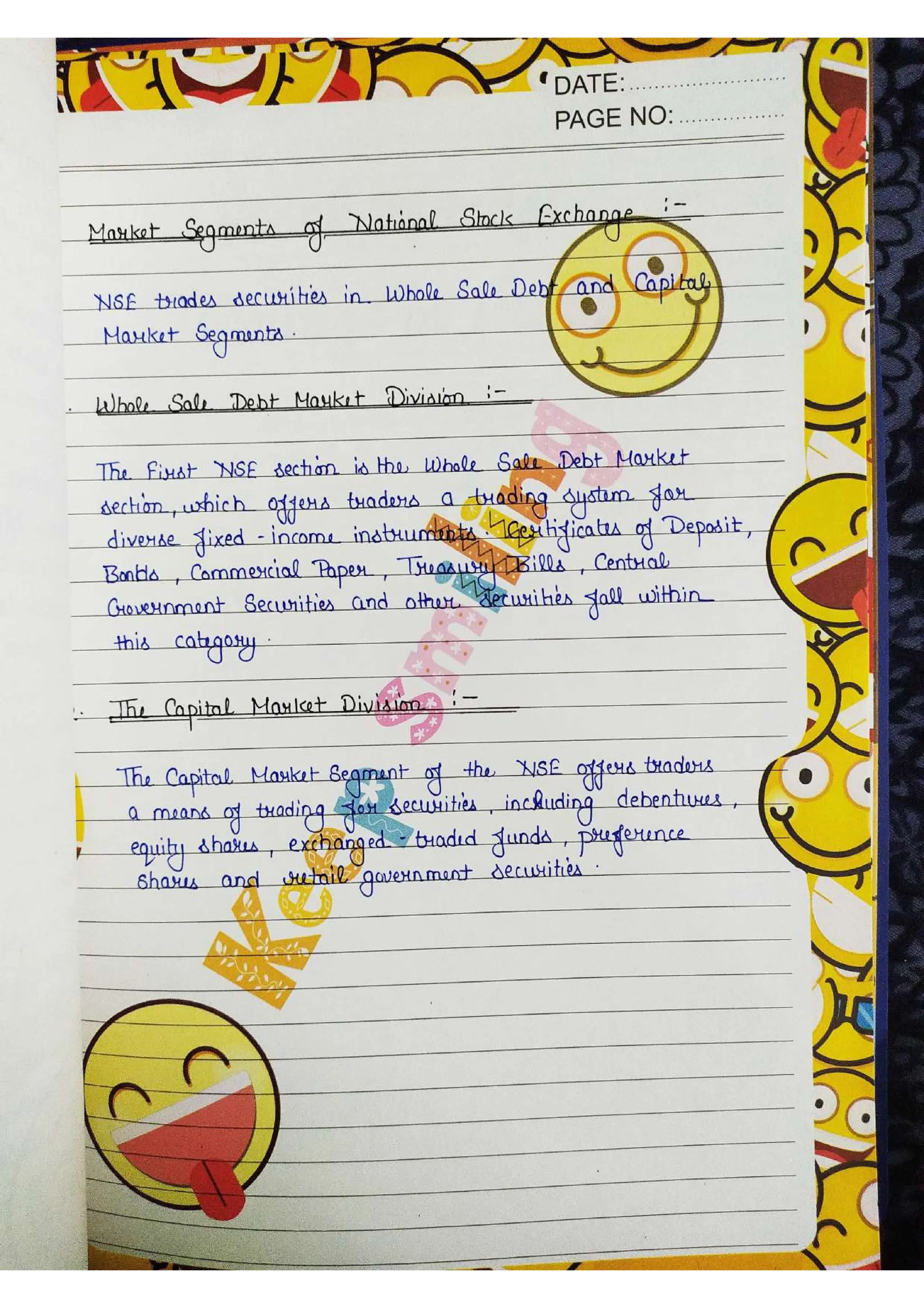 Business Studies  Project File  on Stock Exchange.pdf