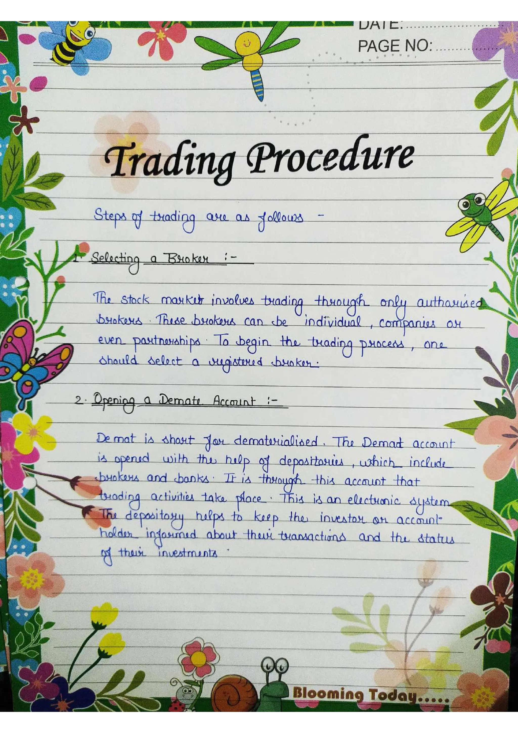 Business Studies  Project File  on Stock Exchange.pdf