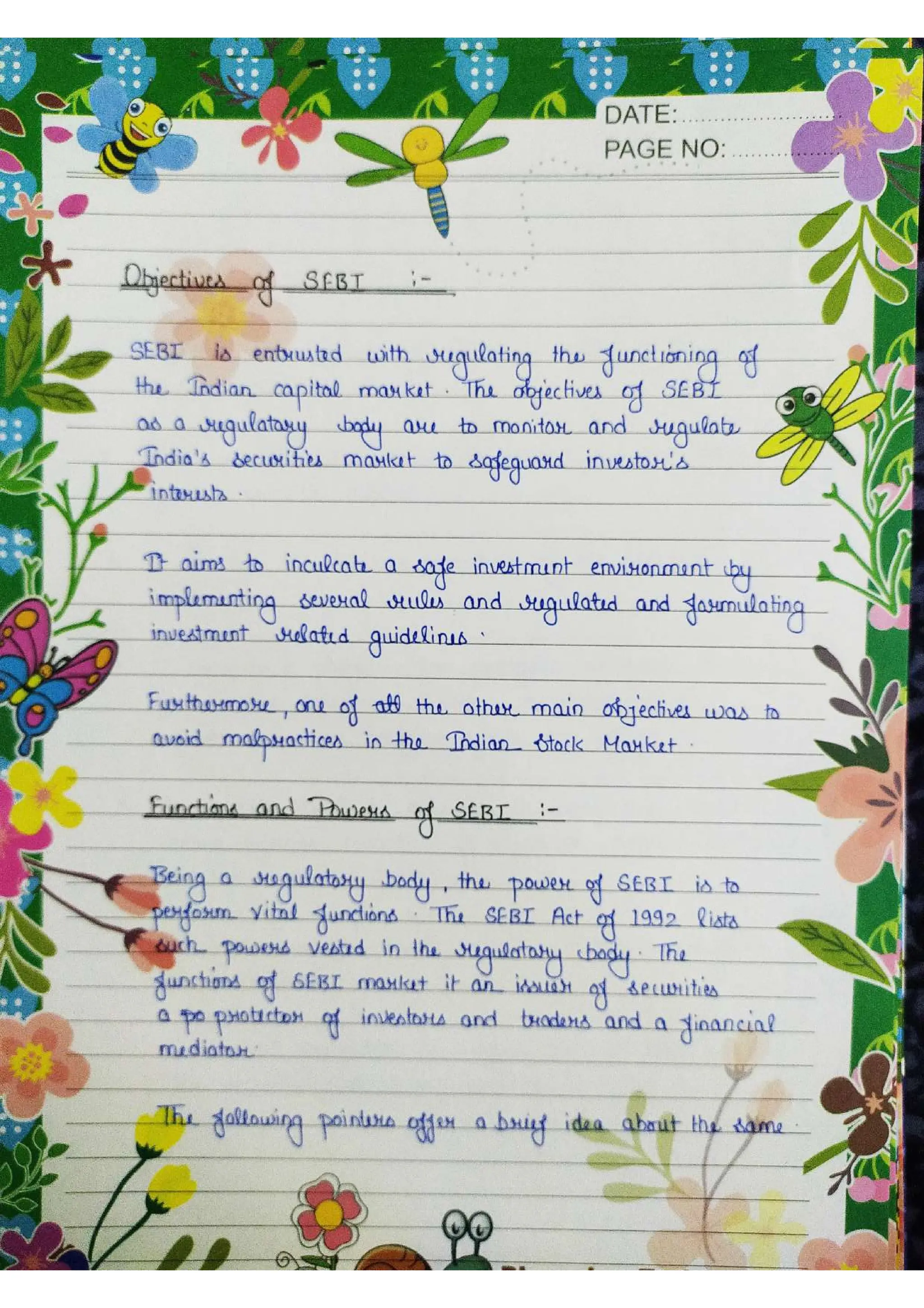 Business Studies  Project File  on Stock Exchange.pdf