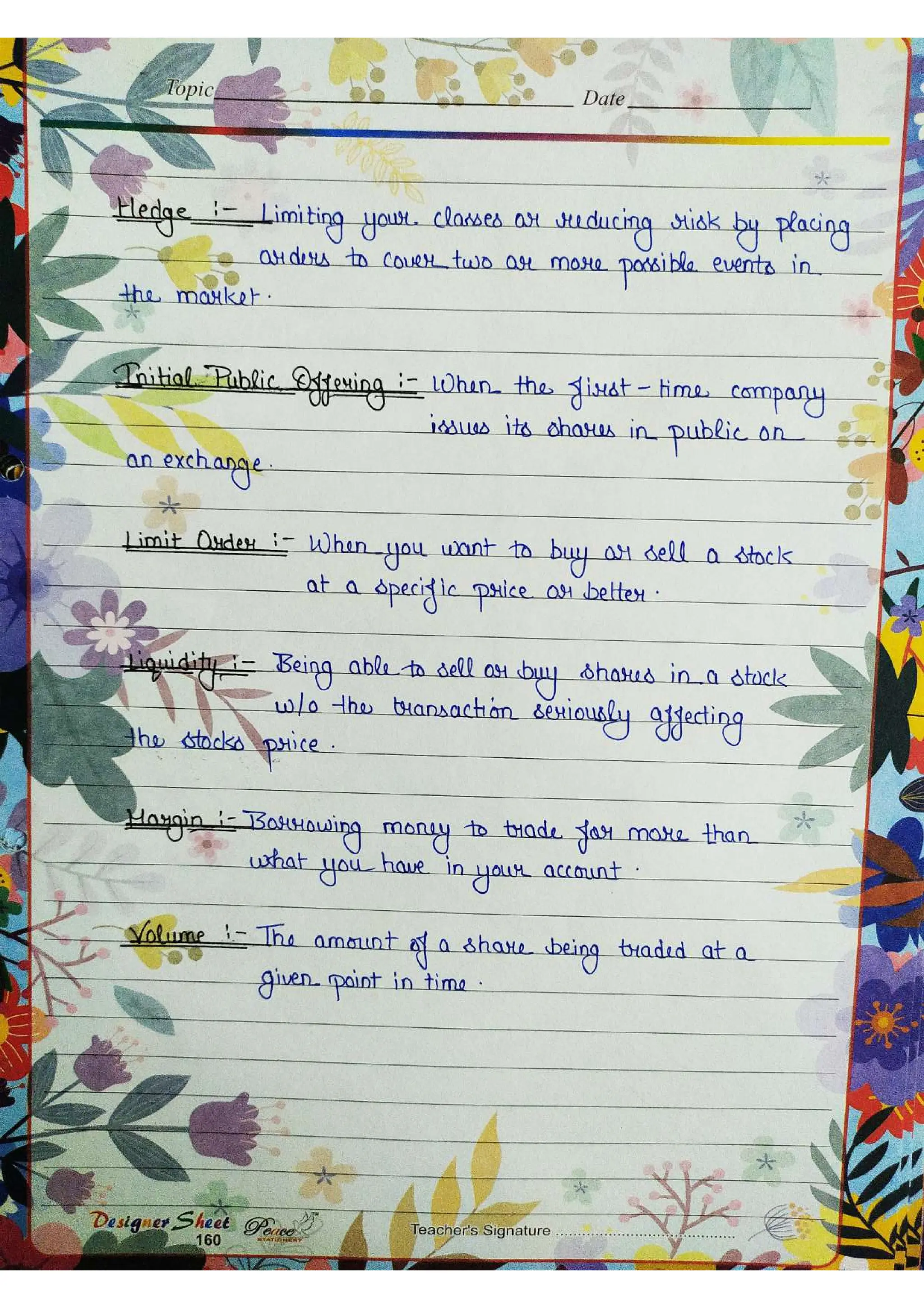 Business Studies  Project File  on Stock Exchange.pdf