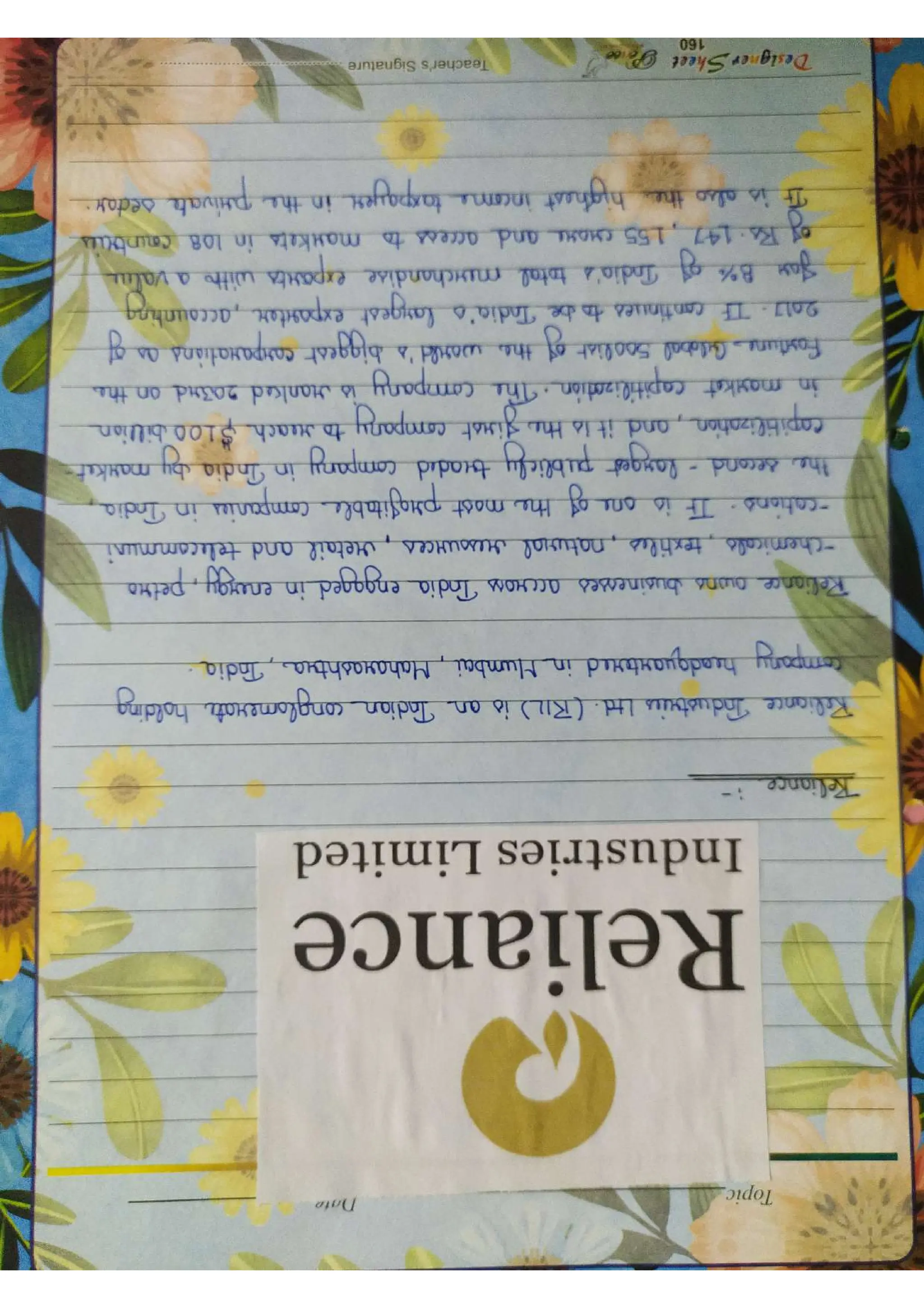 Business Studies  Project File  on Stock Exchange.pdf