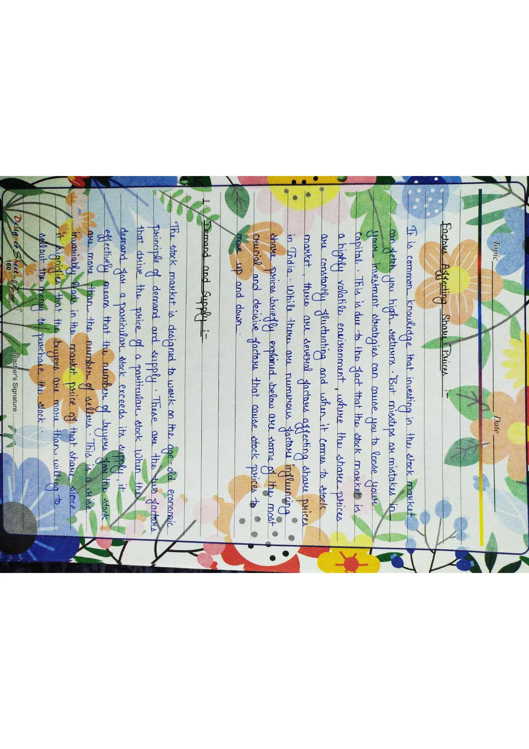 Business Studies  Project File  on Stock Exchange.pdf