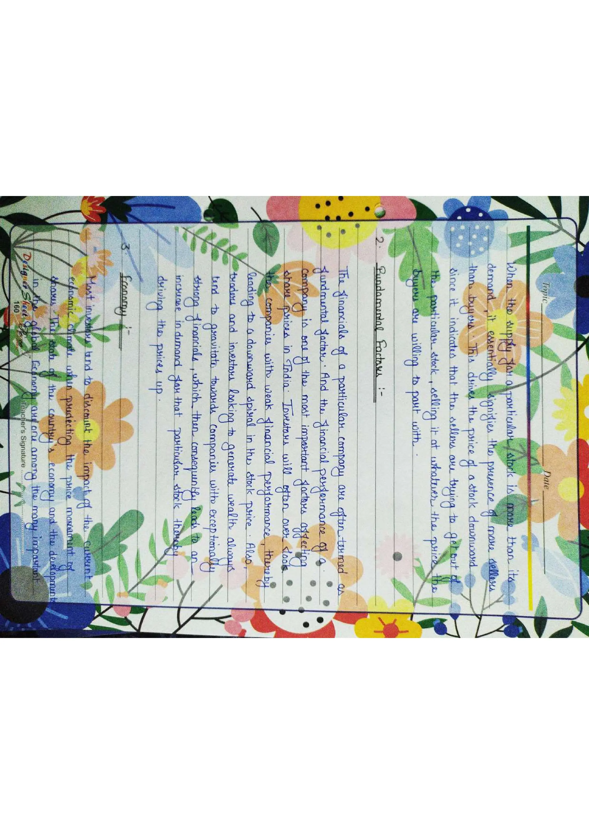 Business Studies  Project File  on Stock Exchange.pdf