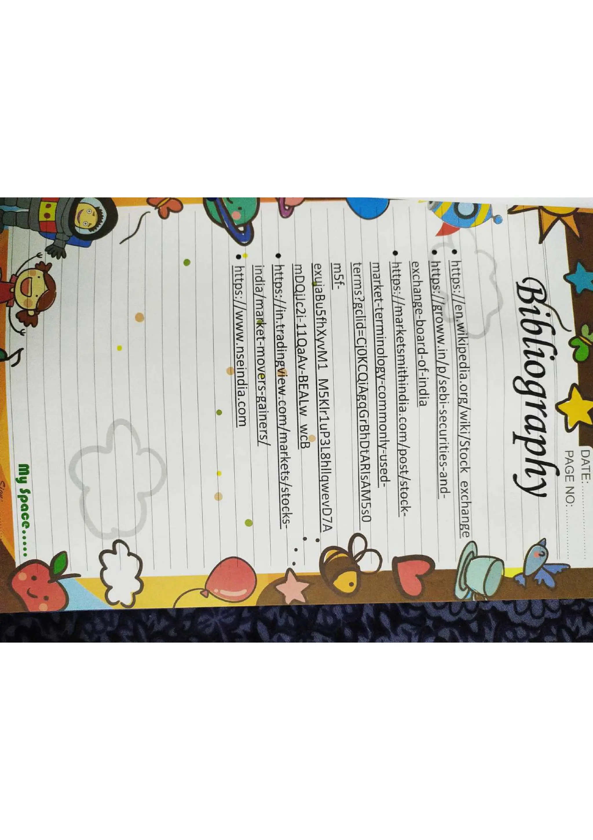 Business Studies  Project File  on Stock Exchange.pdf