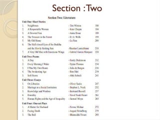 Section :Two
 