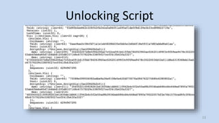 Unlocking Script
13
 