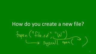 How do you create a new file?
4
 