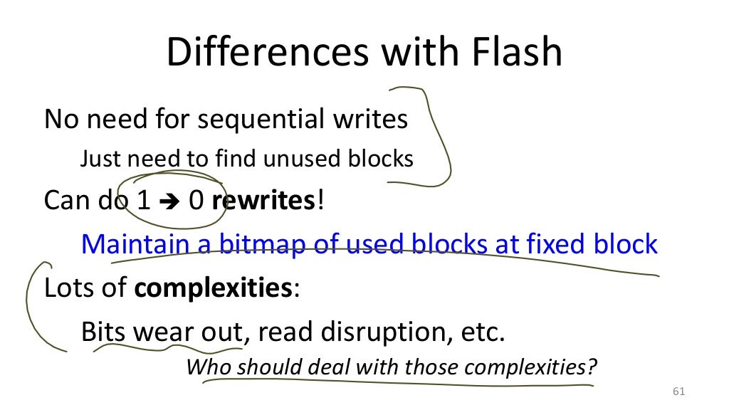 Flash Modern File Systems 