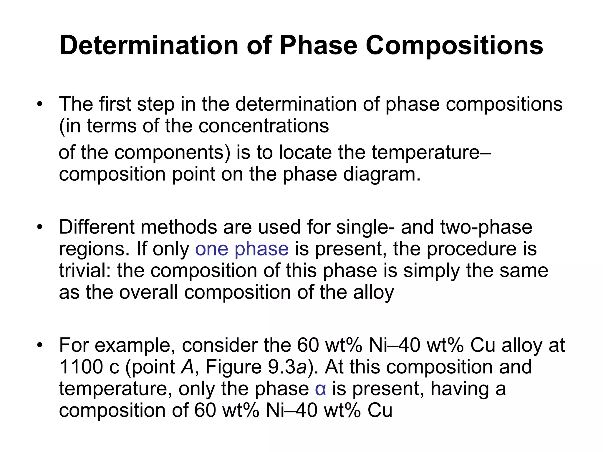 Class 1 binary phase diagrams | PPT