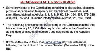 Historical background of the Indian constitution - MCN202 (Module 1) | PDF