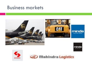 Business markets
 
