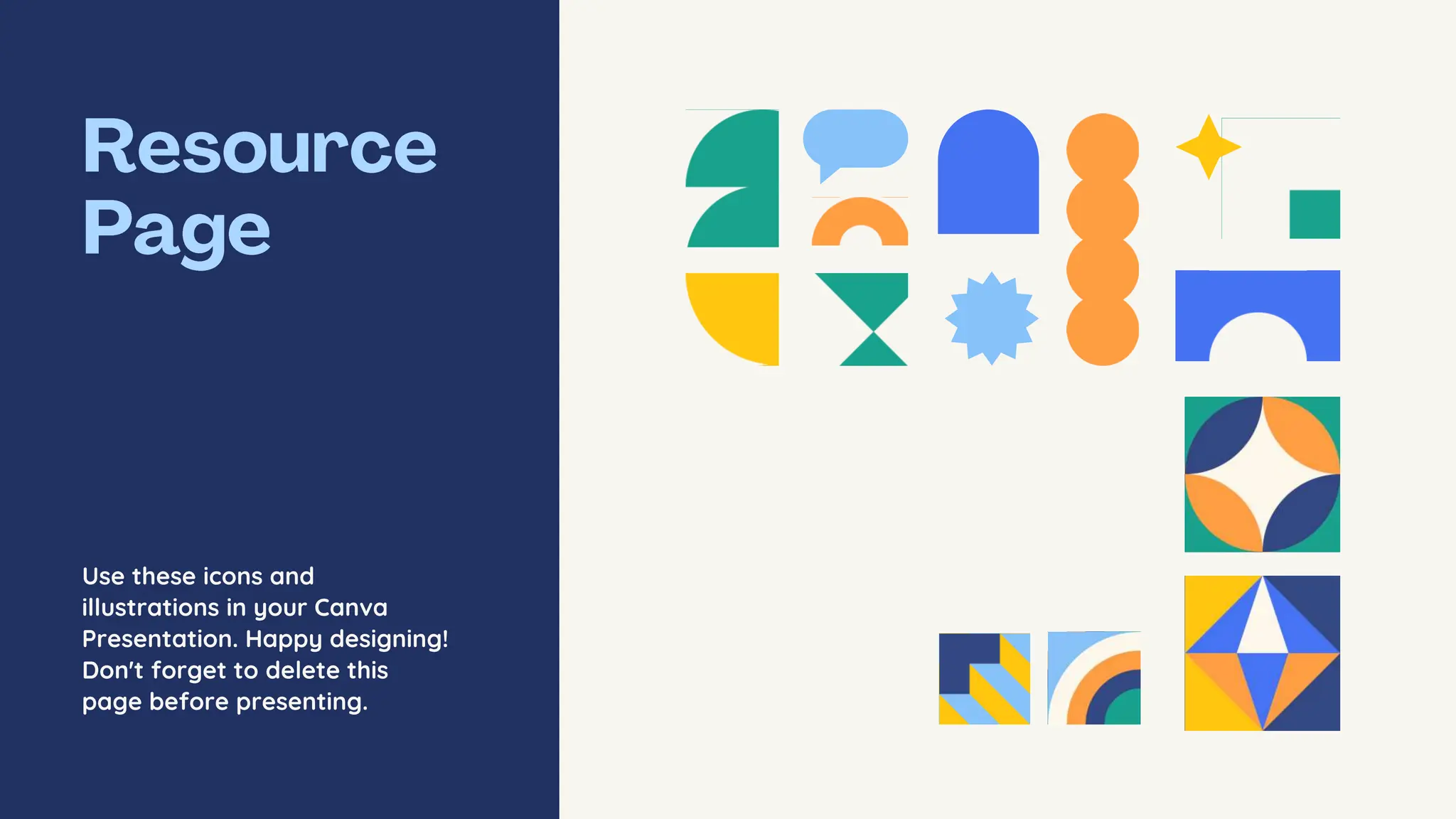 Use these icons and
illustrations in your Canva
Presentation. Happy designing!
Don't forget to delete this
page before presenting.
 