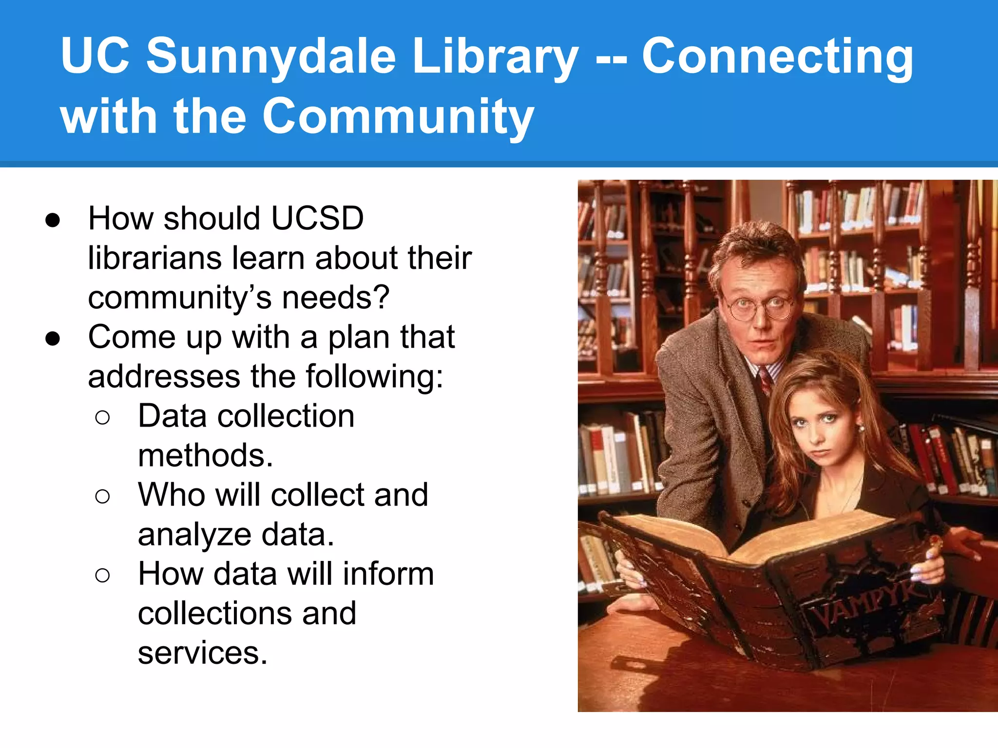 Library Collection Development -- Class 2 -- Community Assessment | PPT