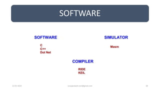 SOFTWARE
12-02-2019 suryaprakash.vsm@gmail.com 28
 