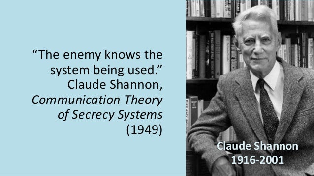 claude shannons contribution to cryptography Claude e shannon: founder of information theory with the fundamental new discipline of quantum information science now under construction, it's a good time to look back at an extraordinary. claude shannons contribution to cryptography Claude e shannon: founder of information theory with the fundamental new discipline of quantum information science now under construction, it's a good time to look back at an extraordinary.