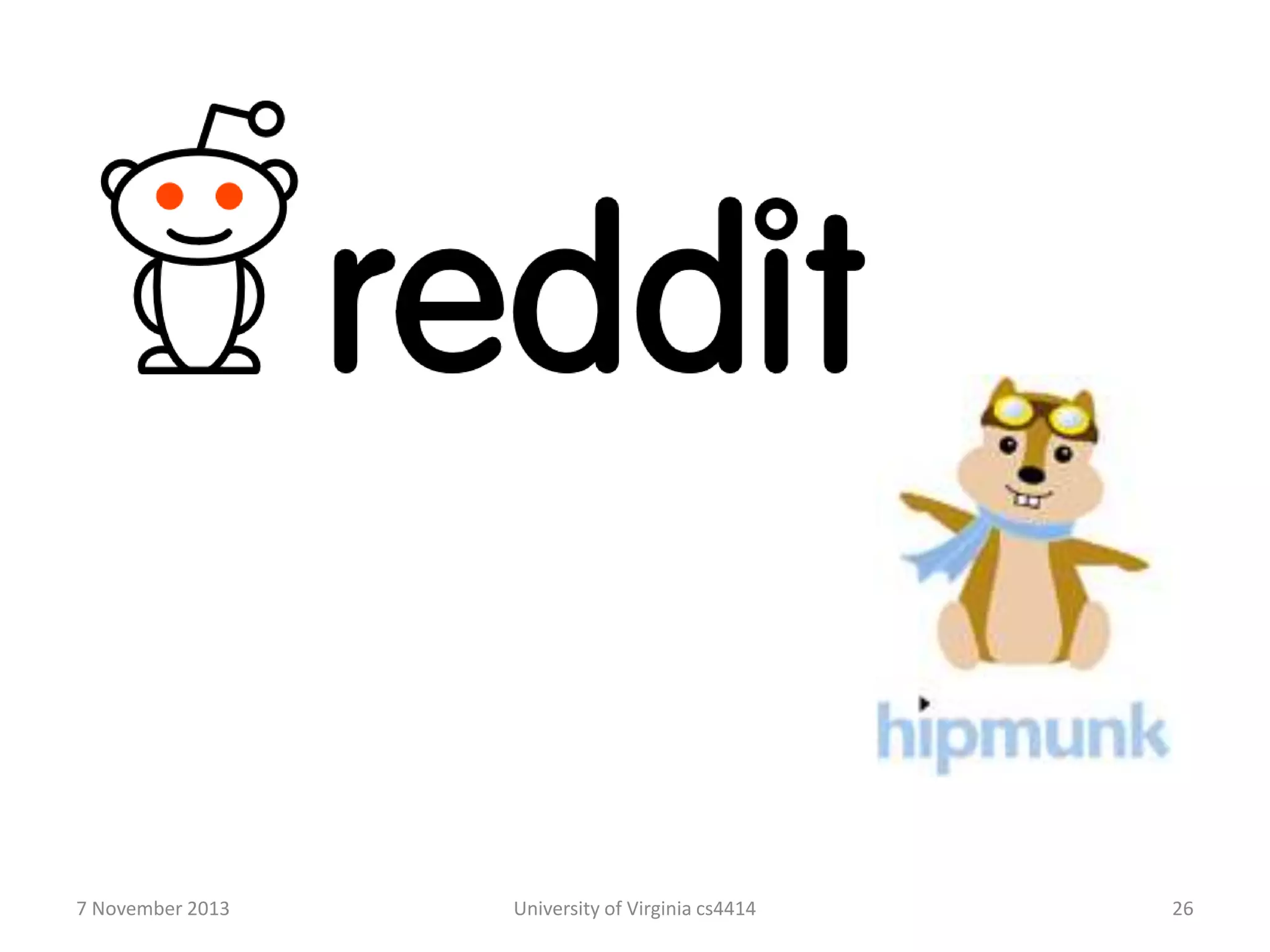 7 November 2013

University of Virginia cs4414

26

 