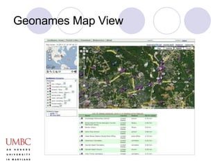 Geonames | PPT