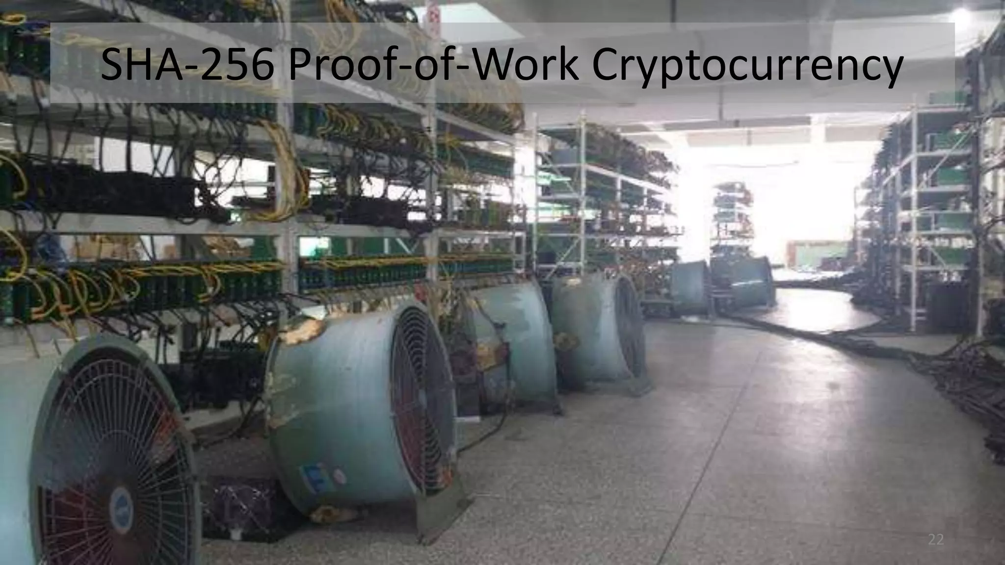 SHA-256 Proof-of-Work Cryptocurrency
22
 