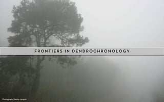FRONTIERS IN DENDROCHRONOLOGY




Photograph: Nestor Jarquin
 