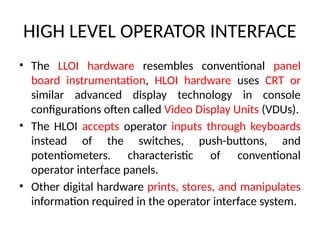 CLASS 27-HIGH LEVEL OPERATOR INTERFACE.pptx