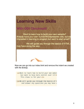 Class 2 handout css exercises (2) | PDF