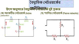 Electrical Network Network Classification Pptx